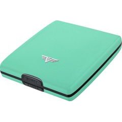 TRU VIRTU Money & Cards BELUGA - leather Turquoise