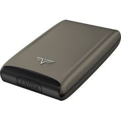 TRU VIRTU Credit Card Case RAZOR - silk Grey
