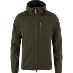 FJÄLLRÄVEN Keb Fleece Hoodie M Deep Forest