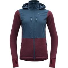 DEVOLD Herøy Hybrid Merino Jkt Wmn, Beetroot/Flood