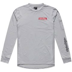 TROY LEE DESIGNS Ruckus Ride LS Tee Custom Paint Mid Gray