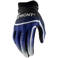 100% RIDEFIT Gloves Blue