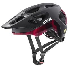 UVEX REACT MIPS BLACK-RUBY RED M