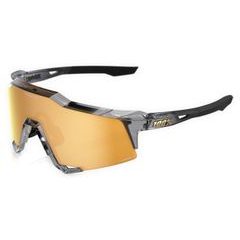 100% SPEEDCRAFT MLB Polished Translucent Grey - HiPER 24K Gold Mirror Lens