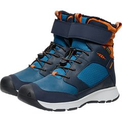 KEEN SKUA WINTER WP YOUTH, sky captain/gold flame