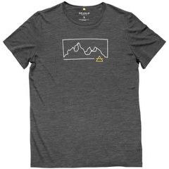 DEVOLD Active "Outline" Tee Man Anthracite