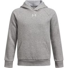 UNDER ARMOUR UA Rival Fleece Hoodie šedá