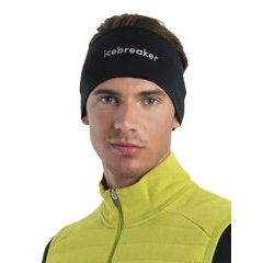 ICEBREAKER U Mer 200 Oasis Headband BLACK