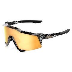 100% SPEEDCRAFT Money Mike 3 Polished Black Tortoise - HiPER 24K Gold Mirror Lens