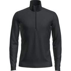 ICEBREAKER M 200 Oasis LS Half Zip BLACK