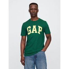 GAP 856659-33 Tričko s logem Everyday Soft Zelená