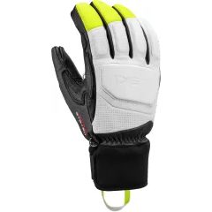 LEKI Griffin Prime 3D, white-graphite-ice lemon