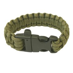 HIGHLANDER Paracord - trojzubec, píšalka olivový