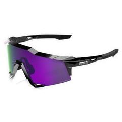 100% SPEEDCRAFT - Polished Black - HiPER Polarized Lavender Mirror
