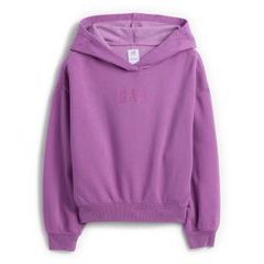 GAP 862110-01 Dětská mikina s logem Fialová
