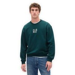 GAP 821273-05 Oversize mikina Heavyweight Zelená