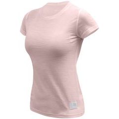 SENSOR MERINO CORDURA dámské triko kr.rukáv dusty pink