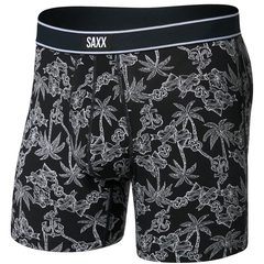 SAXX DAYTRIPPER CS BB FLY, tropical tattoo-black