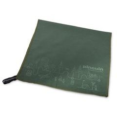 PINGUIN Micro towel Map Grey
