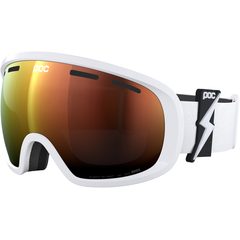 POC Fovea Blixten White/Partly Sunny Orange