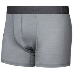 SENSOR MERINO ACTIVE pánské trenky sv.šedá