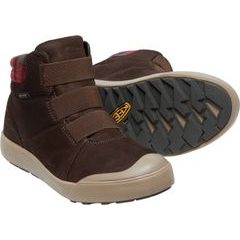 KEEN ELLE WINTER MID WP WOMEN coffee bean/red plaid
