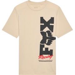 FOX Yth Checker Ss Tee Tan