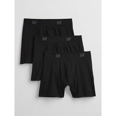 GAP 701135-00 Boxerky basic, 3 ks Černá