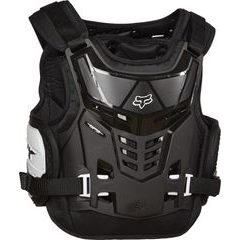 FOX Yth Raptor Proframe Lc, Ce Black/White