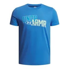 UNDER ARMOUR UA OVERLAY WM SS-BLU
