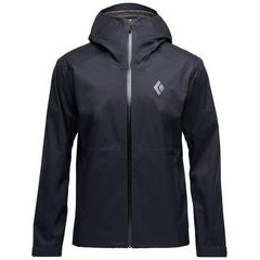 BLACK DIAMOND M FINELINE STRETCH SHELL Black