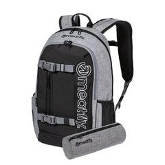 MEATFLY Basejumper 22, Grey Heather/Black