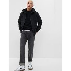 GAP 572224-00 Bunda s kapucí Černá