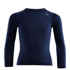 ACLIMA LightWool Crew Neck shirt, Chi Navy Blazer