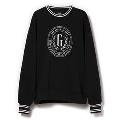 GAP 817101-00 Oversize mikina VintageSoft Černá