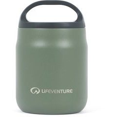 LIFEVENTURE Food Flask; 600 ml; khaki