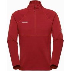 MAMMUT Taiss ML Half Zip Pull Men dark mammut red