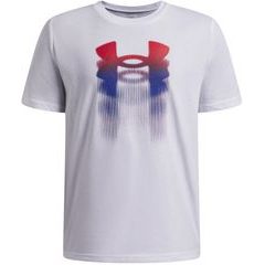 UNDER ARMOUR B Logo Blur SS-WHT