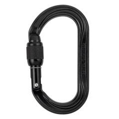 PETZL OXAN SCREW LOCK ČERNÁ