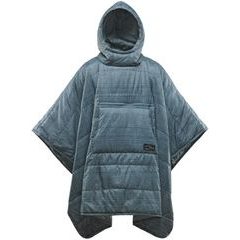 THERM-A-REST HONCHO PONCHO Blue Woven Print