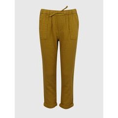 GAP 877293-01 Dětské kalhoty s pružným pasem Žlutá