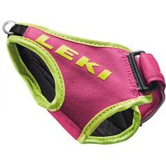 LEKI Trigger Shark Frame Strap XS pink/neongelb Gr.