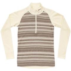 DEVOLD Signature Merino 230 Zip Wmn Raw White