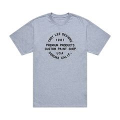 TROY LEE DESIGNS IMPRINT GRAY HEATHER