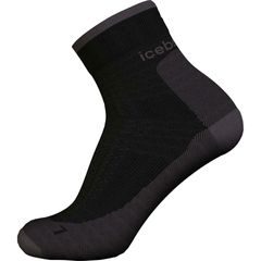 ICEBREAKER M Mer Hike+ Ultralight Quarter BLACK/OBSIDIAN