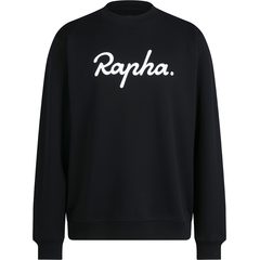 RAPHA Rapha Men's Heavyweight Logo Sweatshirt, černá/bílá