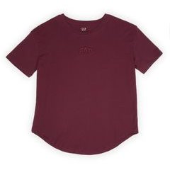 GAP 407990-09 Bavlněné tričko s logem Červená