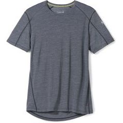 SMARTWOOL M MERINO SPORT 120 MOUN BIK SHRT SLEV TE, medium gray heather
