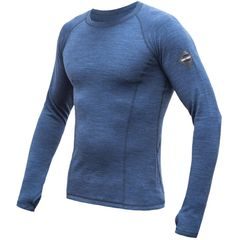 SENSOR MERINO BOLD pánské triko dl.rukáv cool blue
