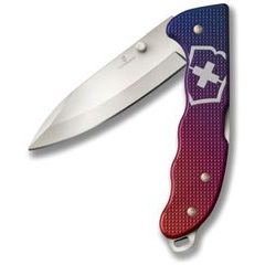 VICTORINOX EVOKE ALOX, modrý/červený, blister